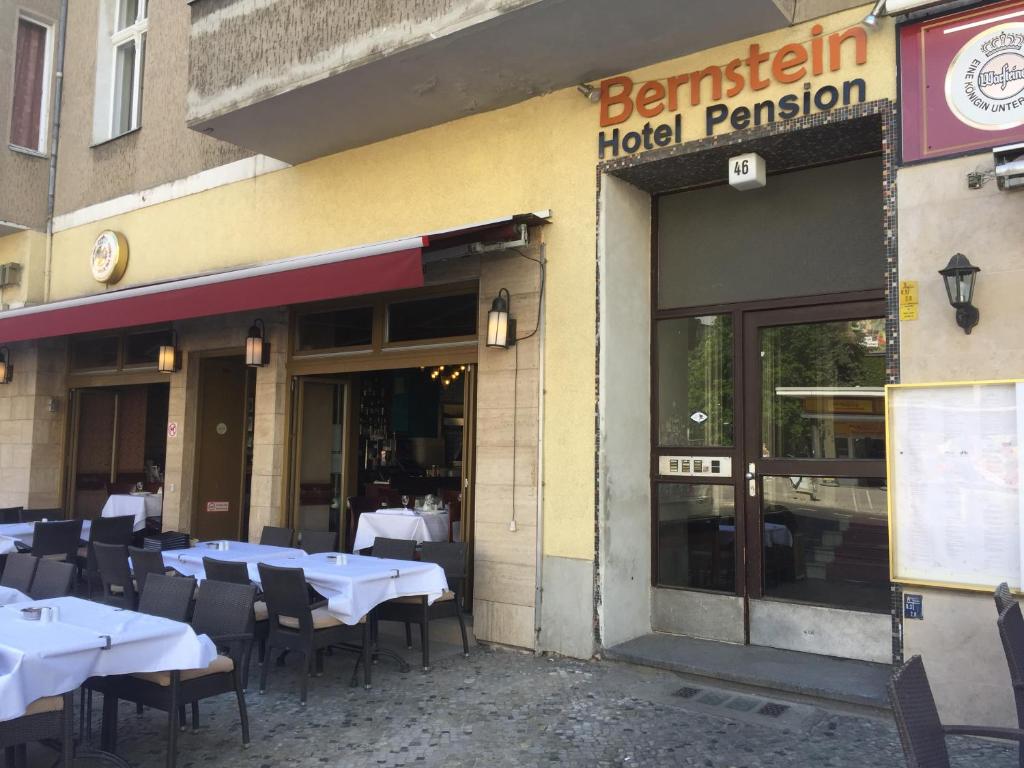 Restaurace v ubytování Hotel Pension Bernstein am Kurfürstendamm