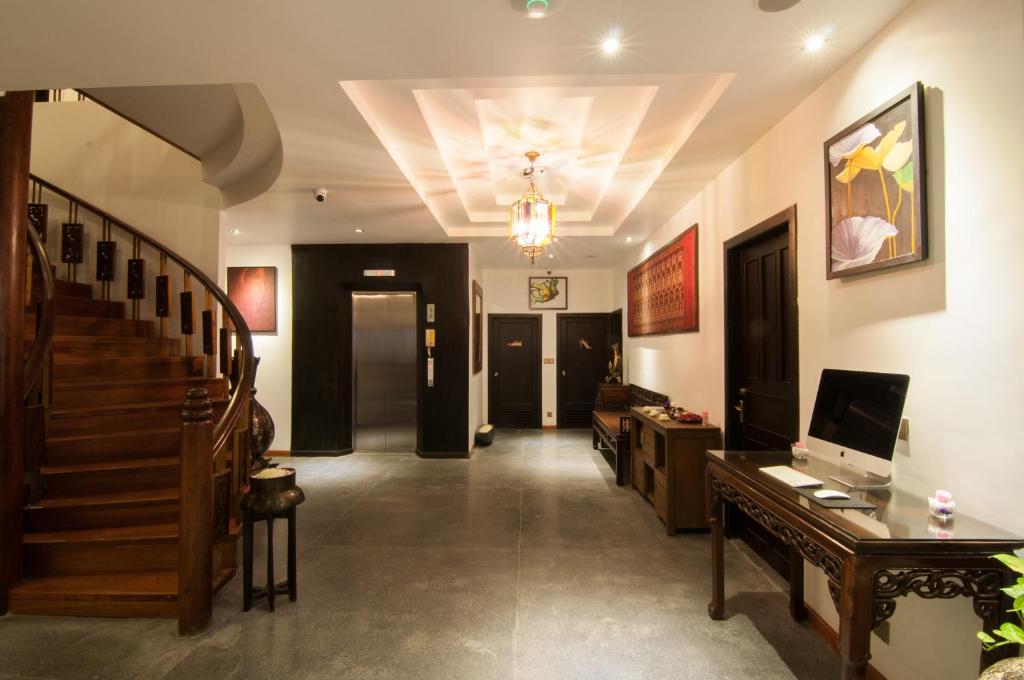 Posezení v ubytování La Rose Suites