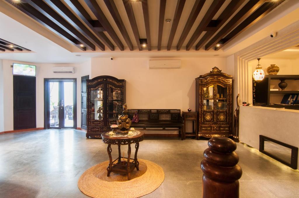 Posezení v ubytování La Rose Suites