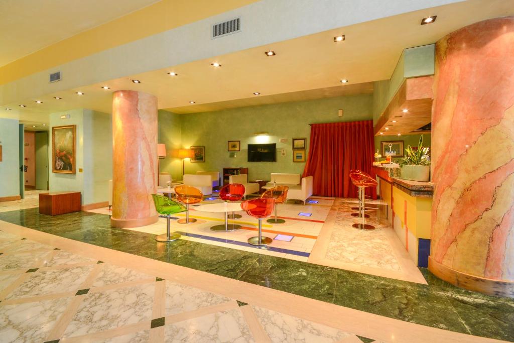 Posezení v ubytování Hotel Oliveto