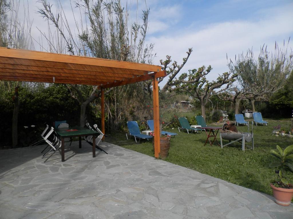 Zahrada ubytování Silvi Mari Apartments