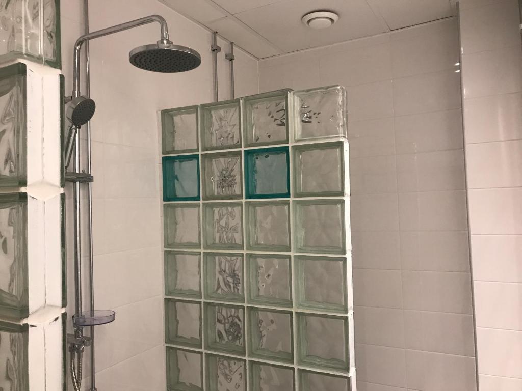 Koupelna v ubytování Kalmar Hotell
