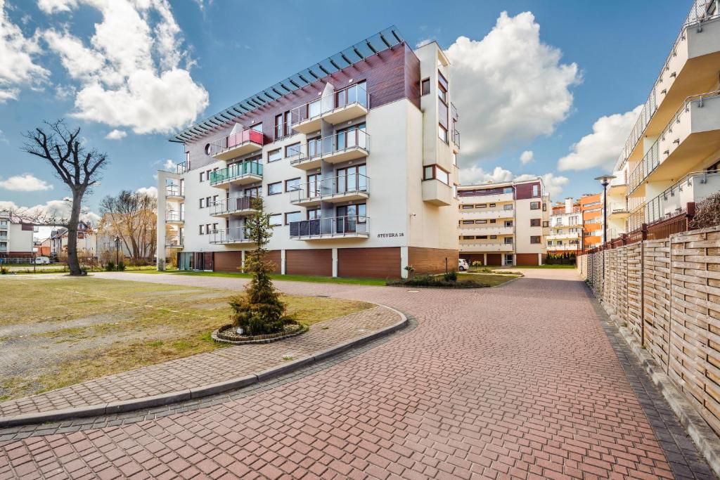 Budova, v ktorej sa apartmán nachádza