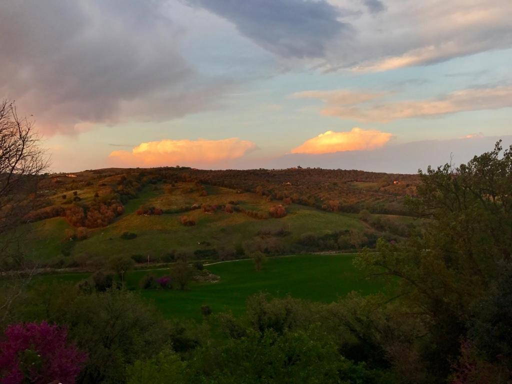Paisagem natural perto da casa de hóspedes