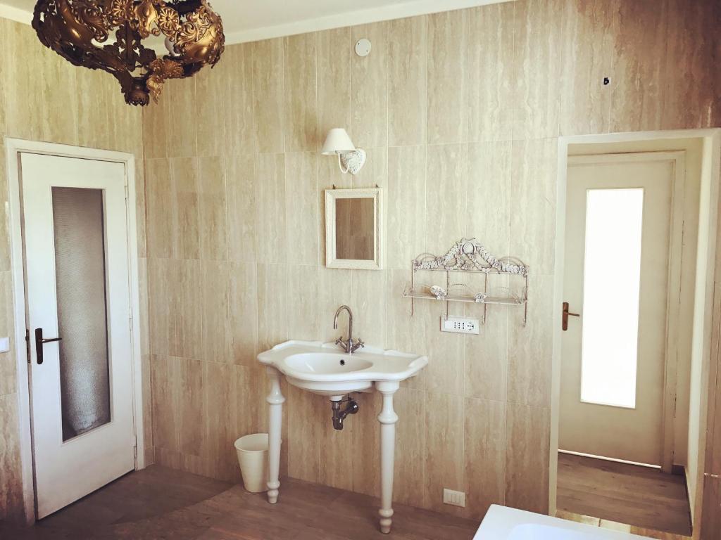 Koupelna v ubytování B&B Villa Dunardi