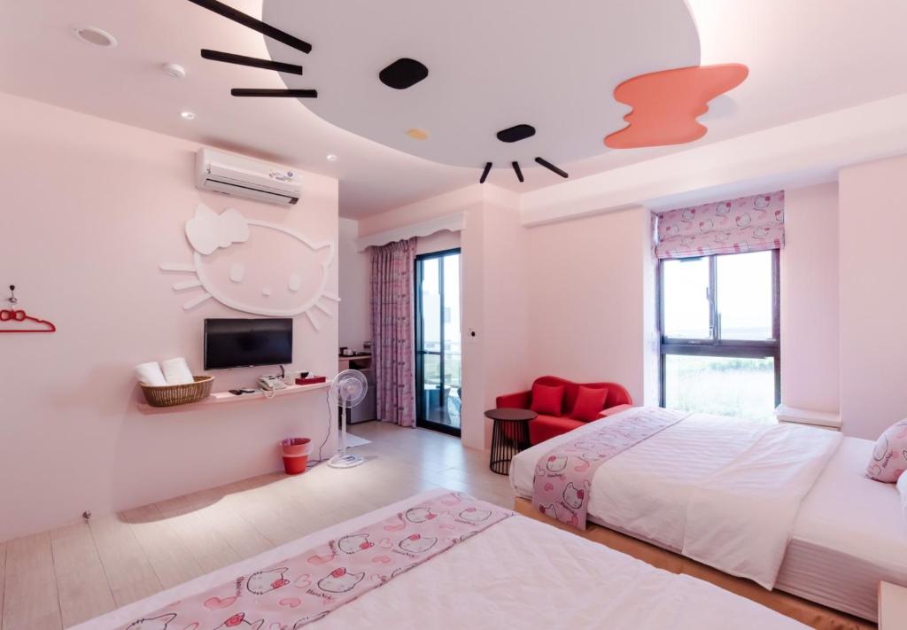 Postel nebo postele na pokoji v ubytování Tiamo B&B