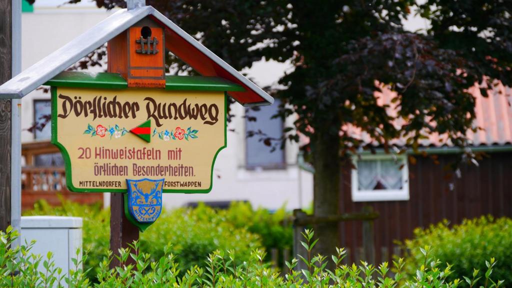 Certifikát, hodnocení, plakát nebo jiný dokument vystavený v ubytování Pension Am Weinberg Sächsische Schweiz