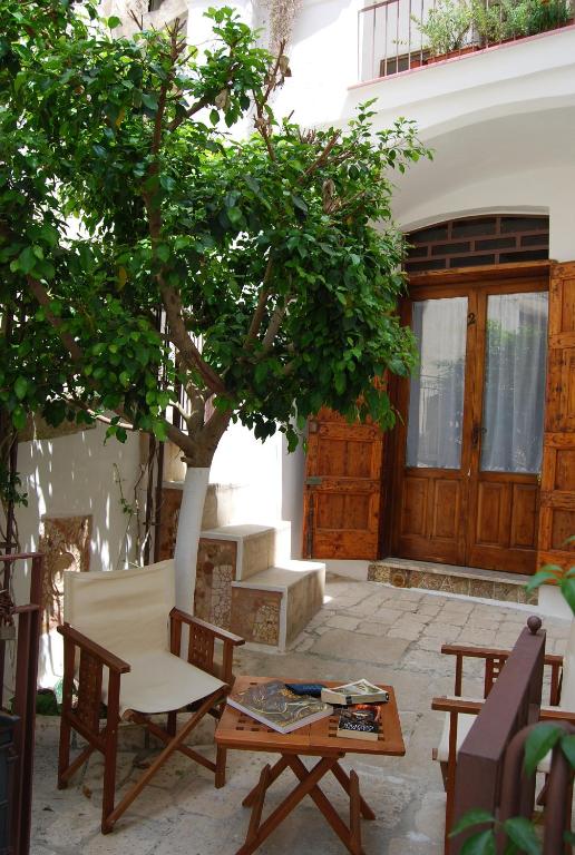 Patio nebo venkovní prostory v ubytování Art Transparent B&B