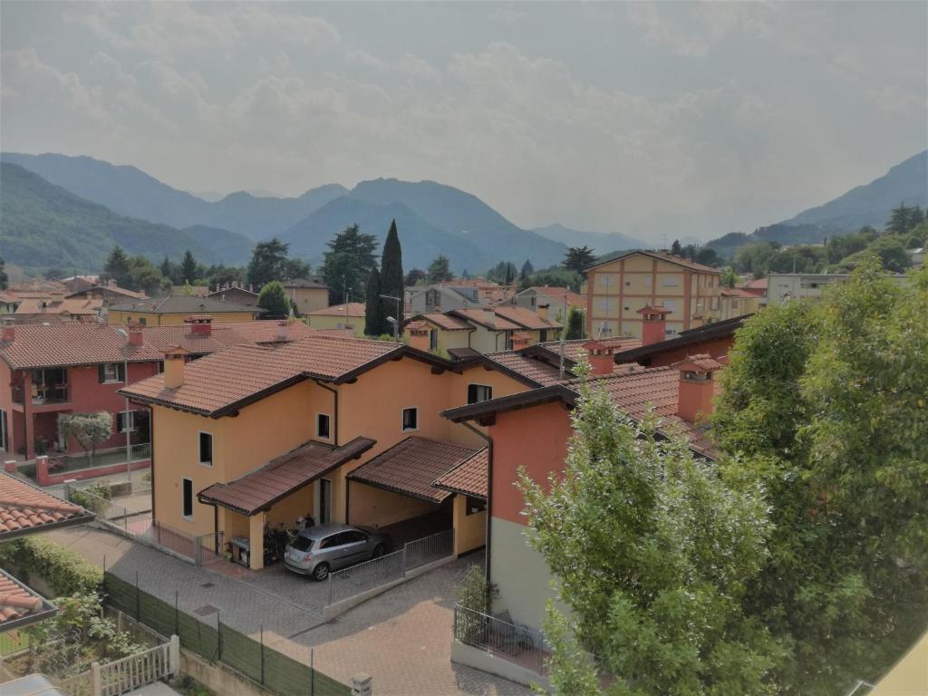 Nespecifikovaný výhled na hory nebo výhled na hory při pohledu z bed and breakfast