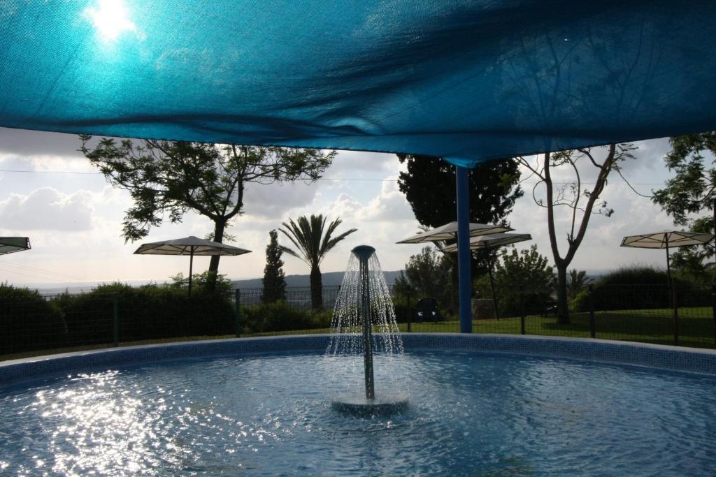 Bazén v ubytování Neve Shalom Hotel nebo v jeho okolí
