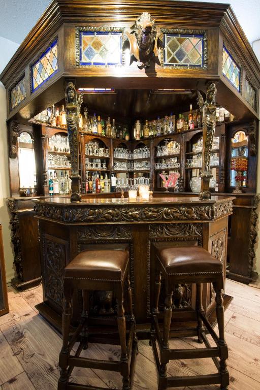 Lounge nebo bar v ubytování Lübecker Krönchen