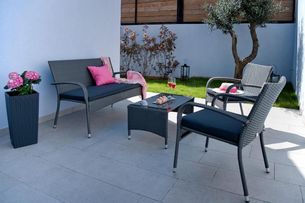 Χώρος καθιστικού στο Holiday home M1 & M2