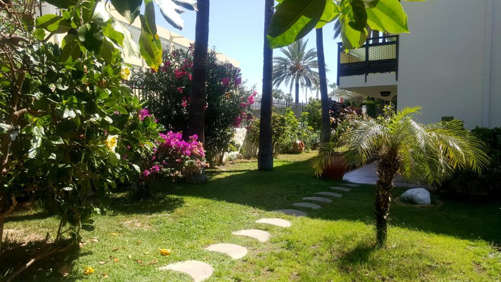 A garden outside Alsol Nogal- Adults Only