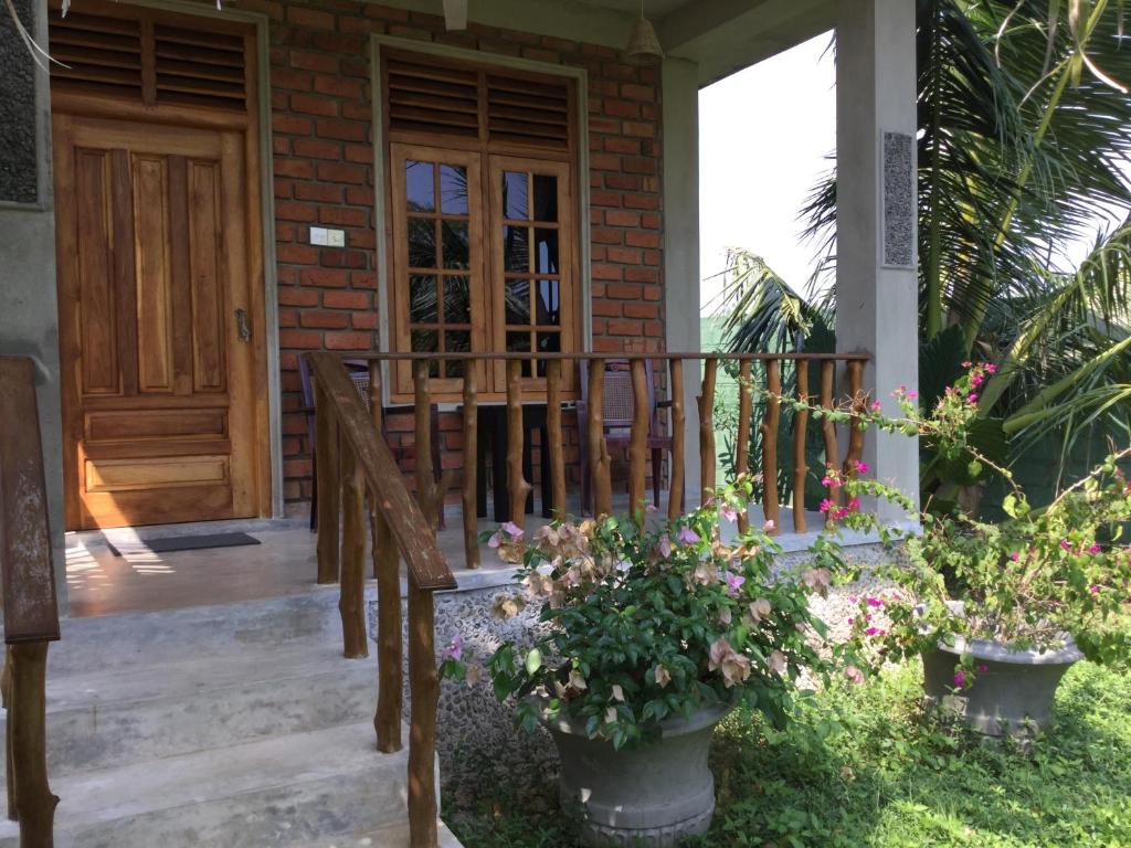 Zahrada ubytování Tranquality Chalets