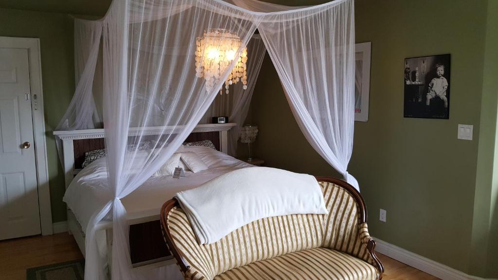 Cama o camas de una habitación en The Lookout Inn