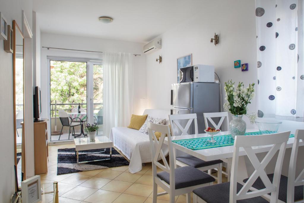 Posezení v ubytování Apartments Ivandić
