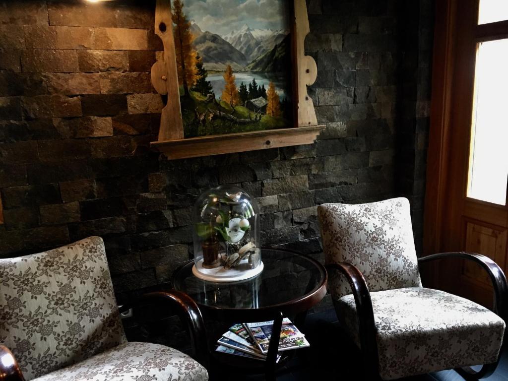Posezení v ubytování Landhaus Marlies
