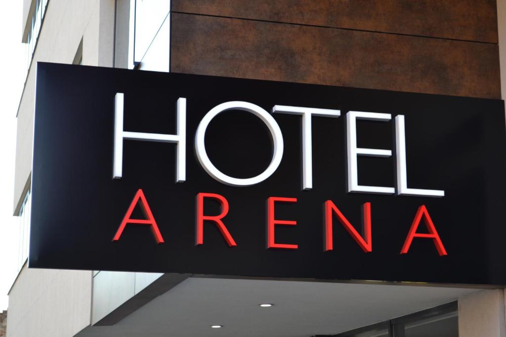 Certifikát, hodnocení, plakát nebo jiný dokument vystavený v ubytování Hotel Arena