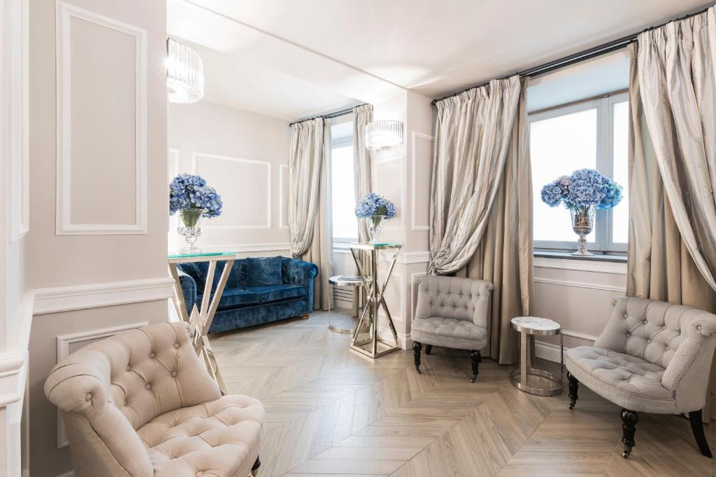 Posezení v ubytování FH55 Hotel Calzaiuoli