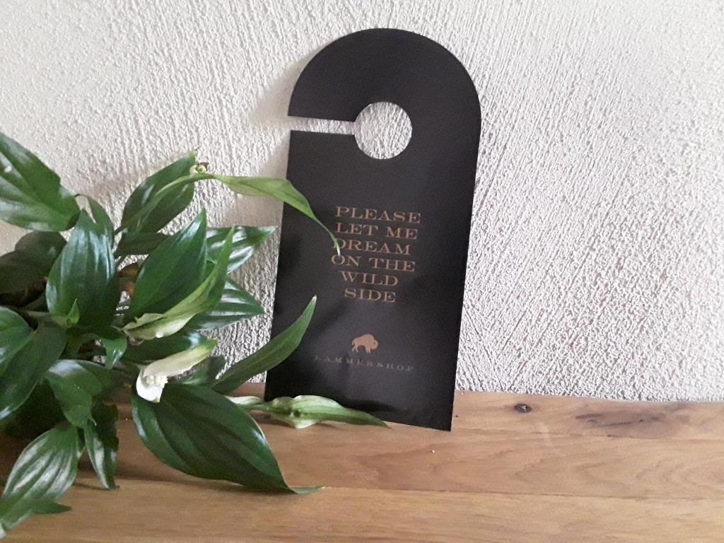Certifikát, hodnocení, plakát nebo jiný dokument vystavený v ubytování Landhotel Lammershof