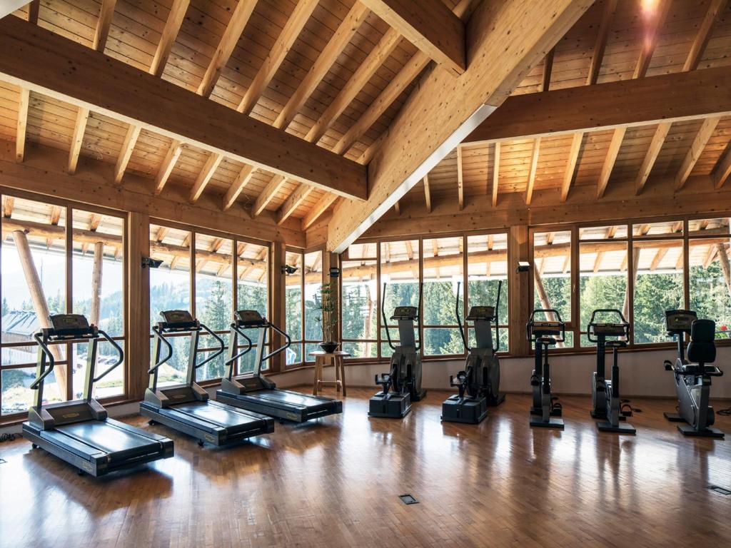 Fitness centrum a/nebo fitness zařízení v ubytování Falkensteiner Club Funimation Katschberg