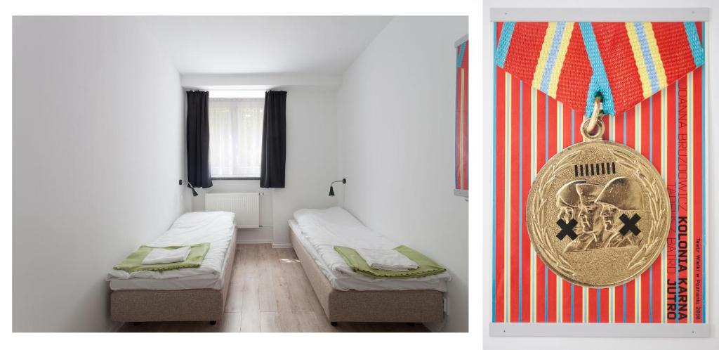 Posteľ alebo postele v izbe v ubytovaní Opera Hostel