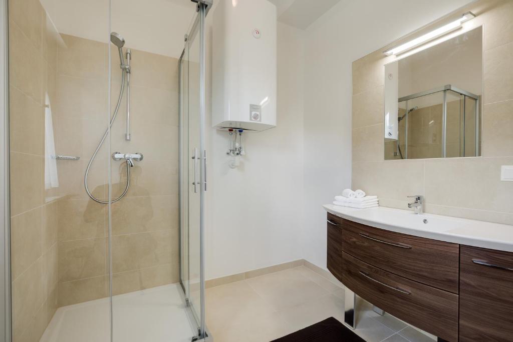 Koupelna v ubytování Konrad-Haus - DorfResort Mitterbach