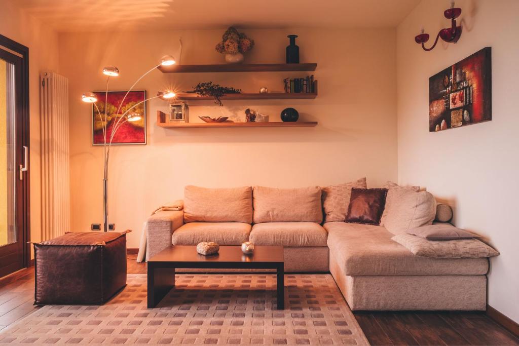 Posezení v ubytování Villa Mimosa