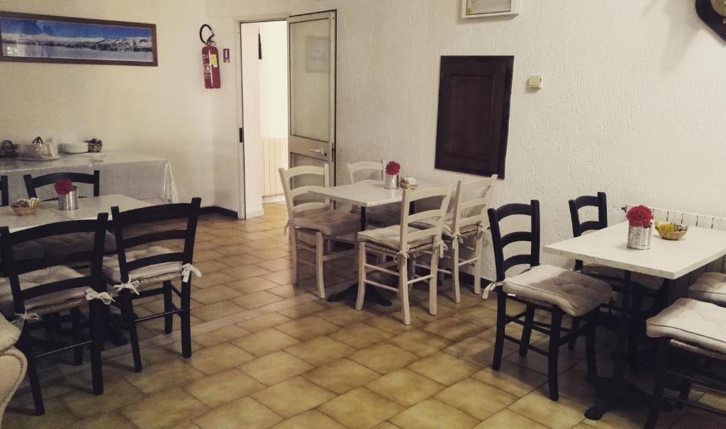 Posezení v ubytování Hotel La Mimosa