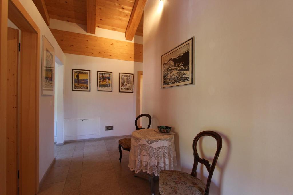 Posezení v ubytování Chalet Du Mont