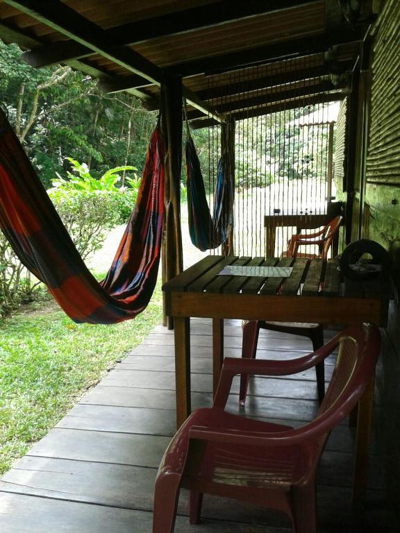 Zahrada ubytování Casita Rio Indio