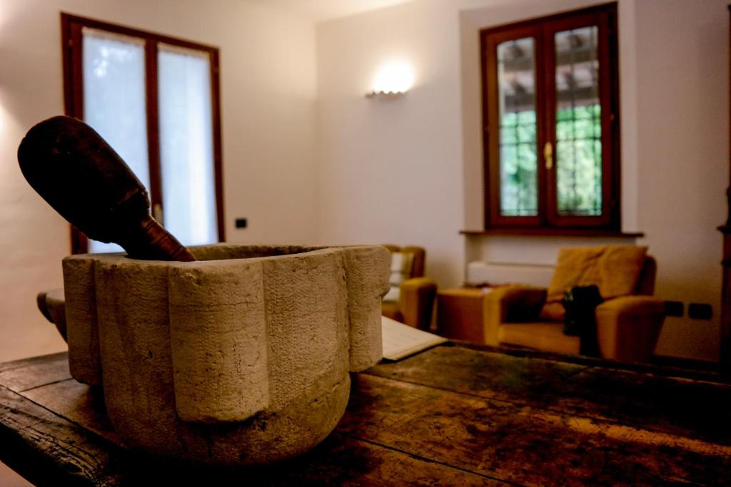 Posezení v ubytování Relais Varnello