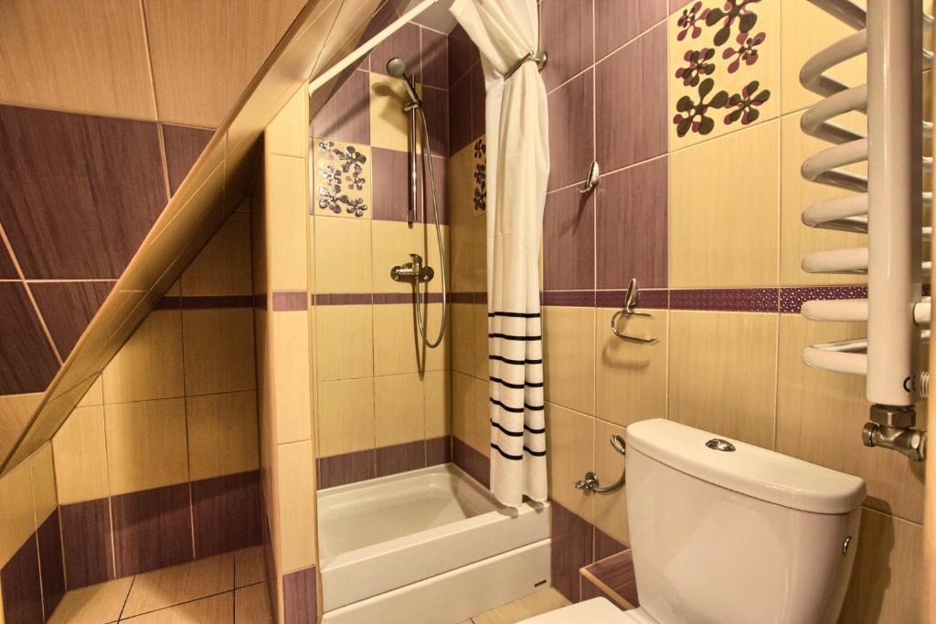 Kúpeľňa v ubytovaní Pokoje Gościnne Za Wnukiem