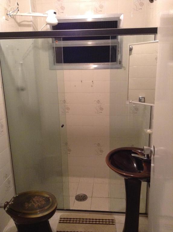 Koupelna v ubytování Cello´s Apartamento