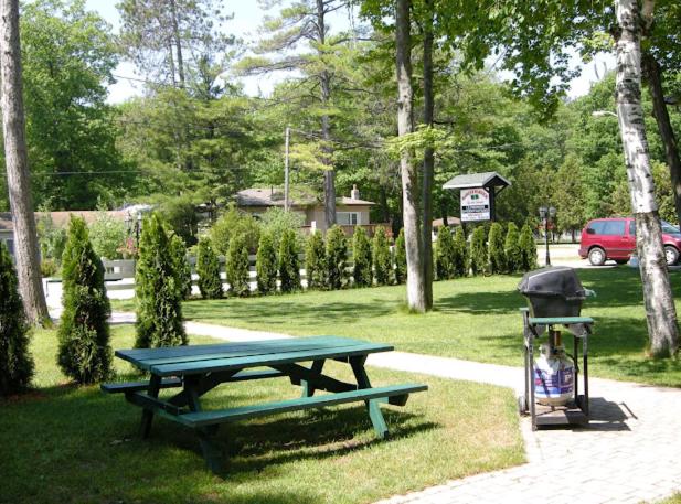 Zahrada ubytování Birch Haven by the Beach