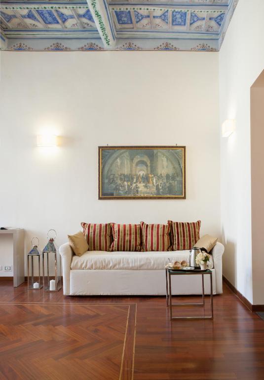 Posezení v ubytování Antico Angelo - Residenza d'Epoca