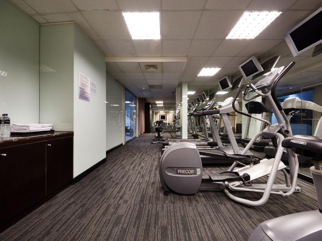 Fitness centrum a/nebo fitness zařízení v ubytování The Tango Hotel Taipei XinYi