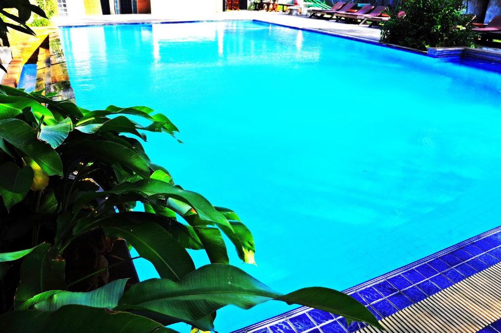 Bazén v ubytování Alina Grande Hotel & Resort nebo v jeho okolí