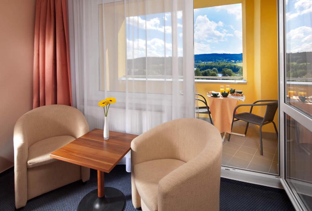 Posezení v ubytování Apartman Lipno