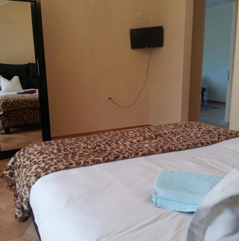 Postel nebo postele na pokoji v ubytování Hotel Renesans