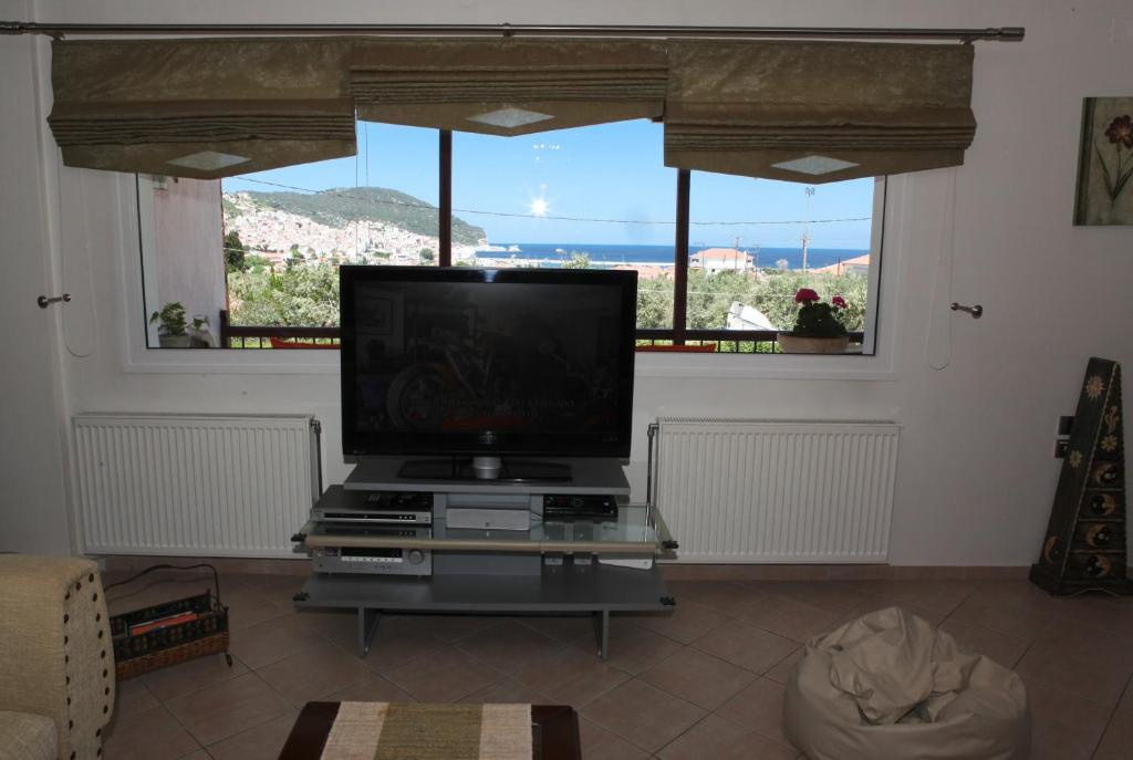 Telewizja i/lub zestaw kina domowego w obiekcie Casa Bella Vista