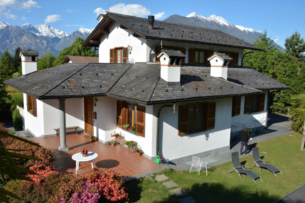 Widok na góry z tego apartamentu