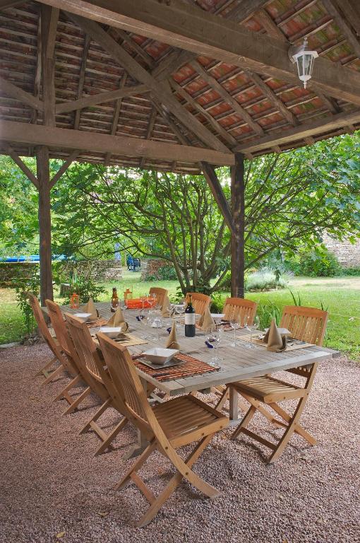 Zahrada ubytování Maison d'Hotes Orlaya