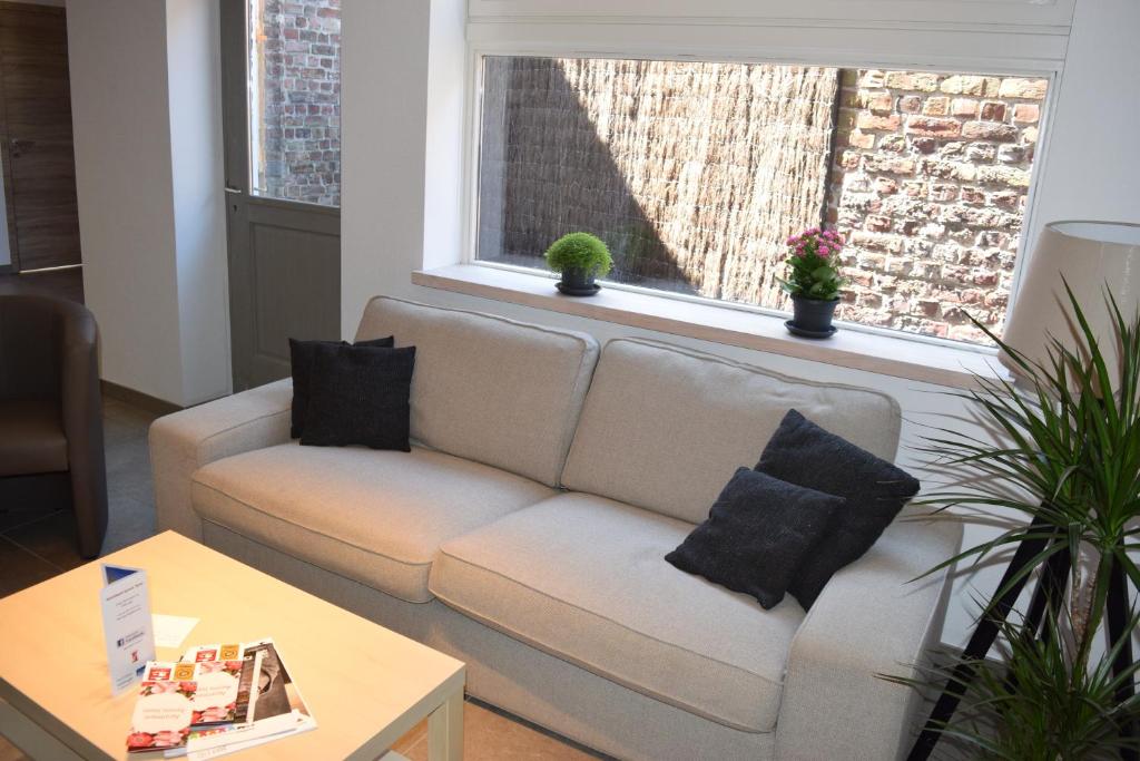 Posezení v ubytování Apartment Aurora