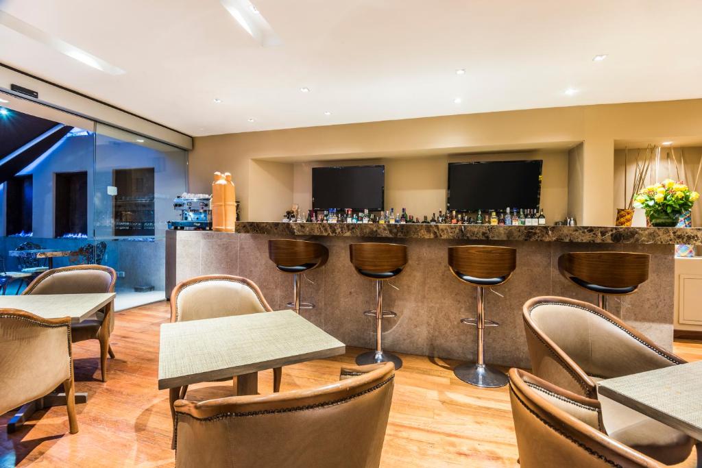 Posezení v ubytování Hotel Rosales Plaza