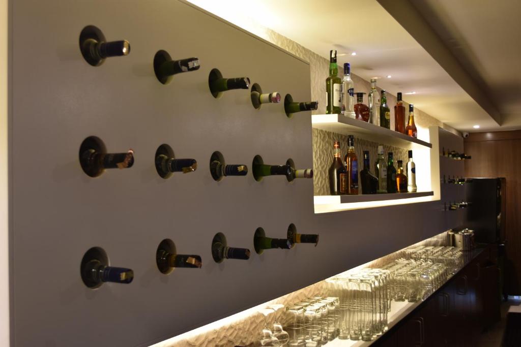 Lounge nebo bar v ubytování Kiscol Grands Hotel