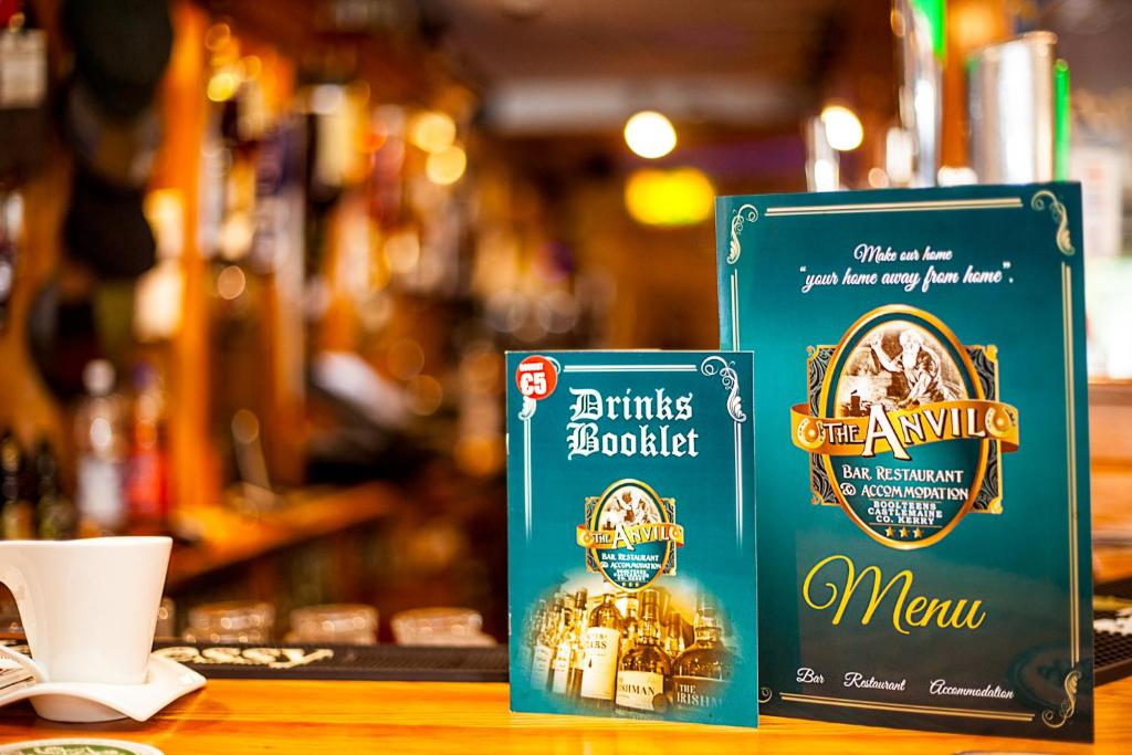 Certifikát, hodnocení, plakát nebo jiný dokument vystavený v ubytování The Anvil Bar B&B