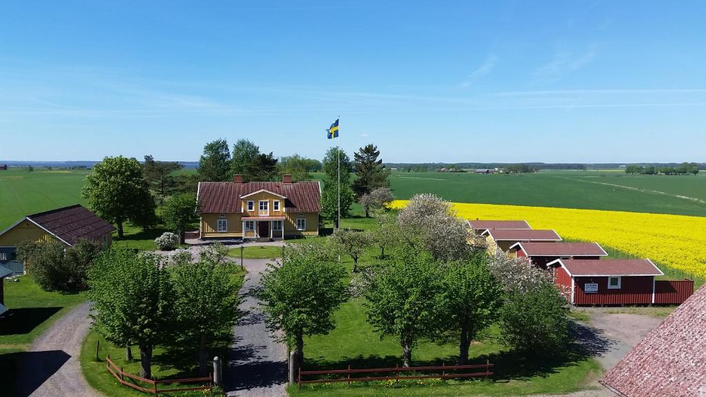 Pemandangan dari udara bagi Mellomgården