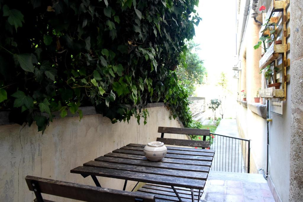 Balkón alebo terasa v ubytovaní Aedes B&B Il Giardino dei Sogni