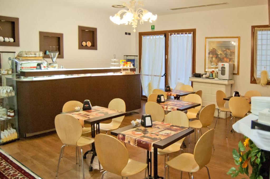 Posezení v ubytování Hotel Leon Bianco